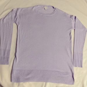 New XS ladies lavendar knit long sleeve top,  Super soft.